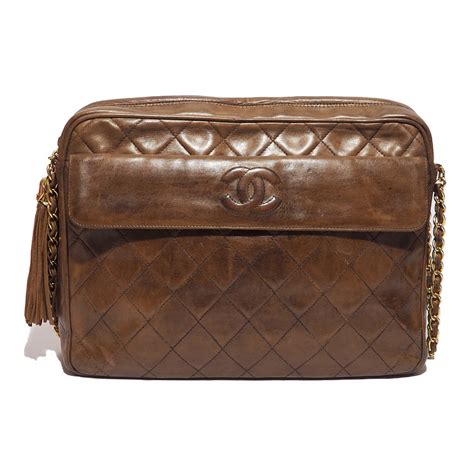 chanel borsa marrone